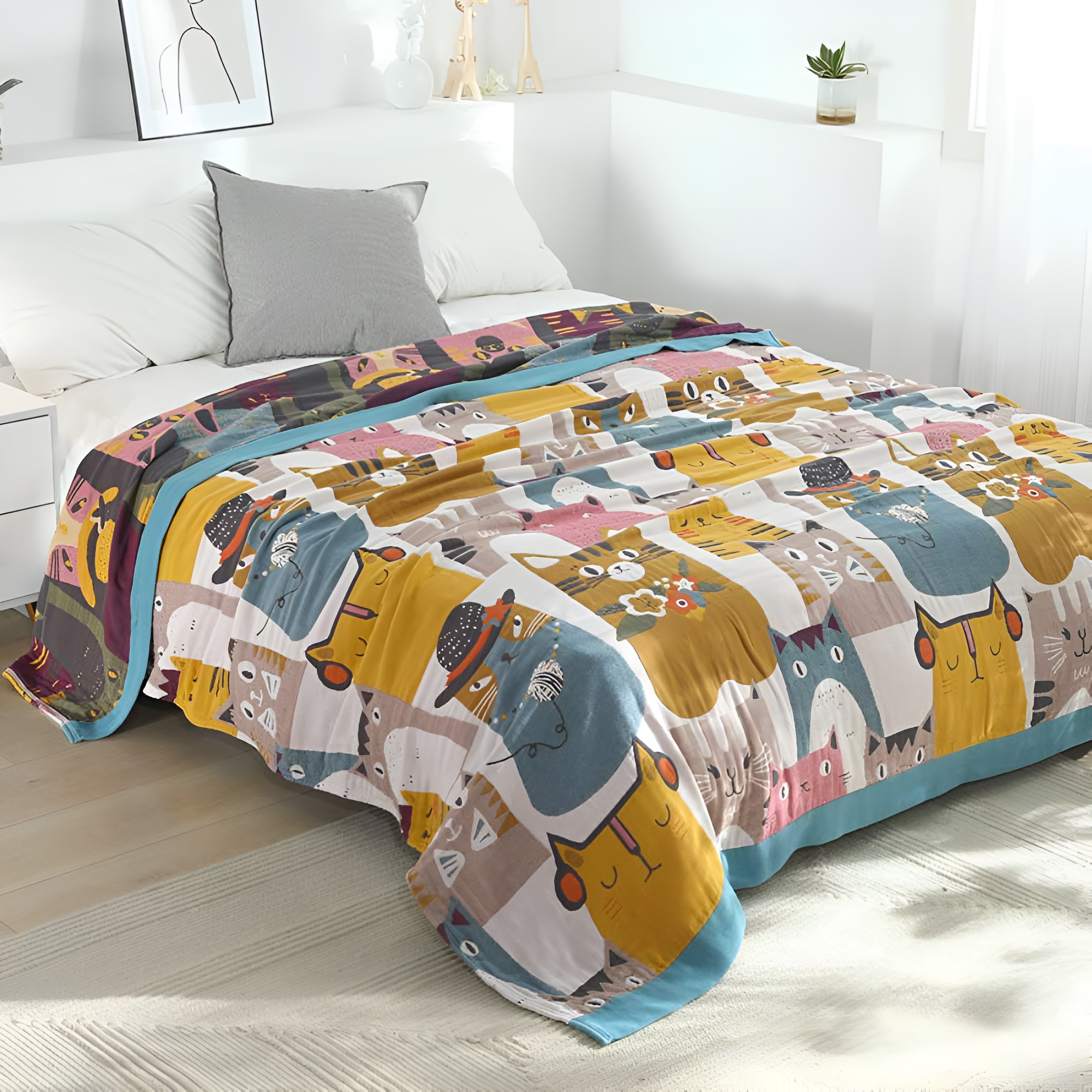 Verspielte Wendbare Katzen-Decke