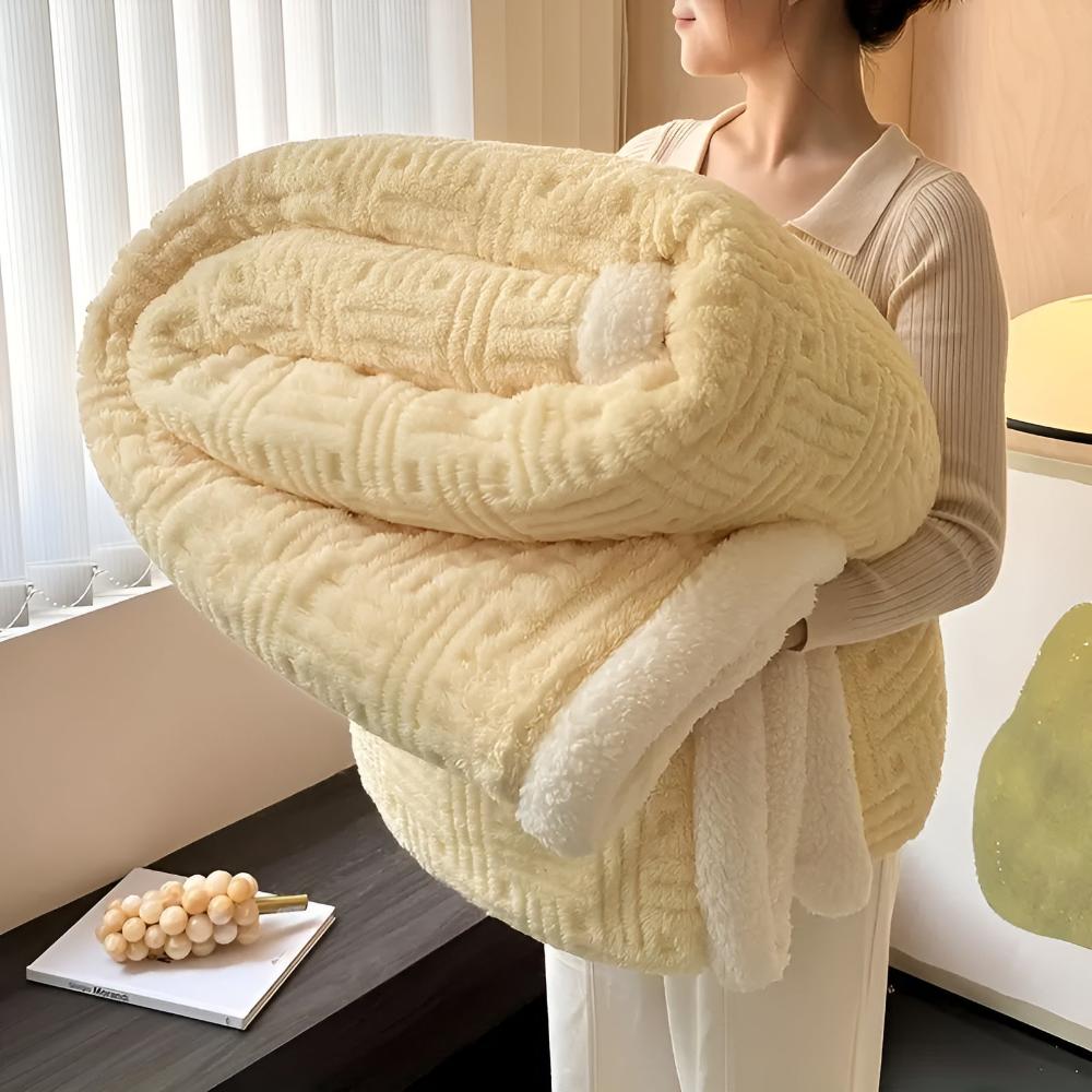 Plüsch-Paradies Sherpa-Decke™️