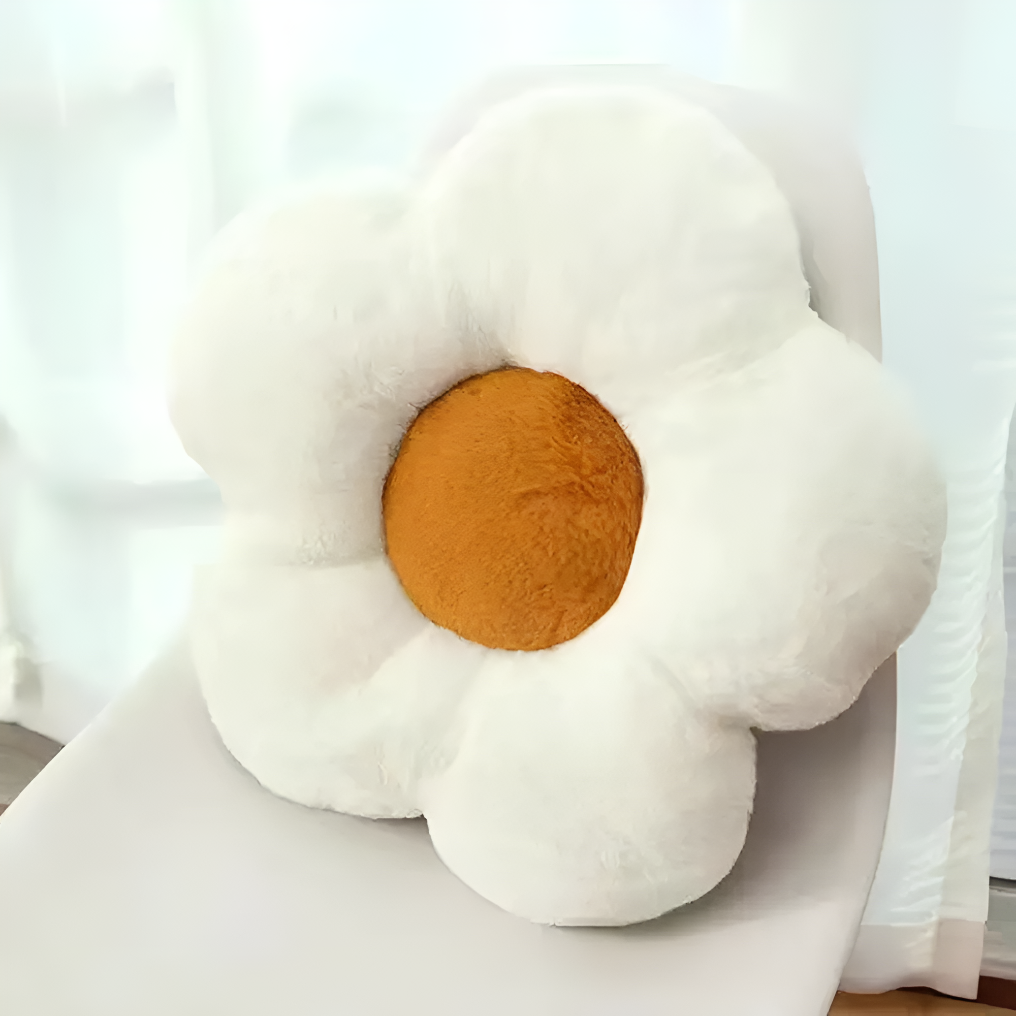 Weiches Blumen-Sitzkissen
