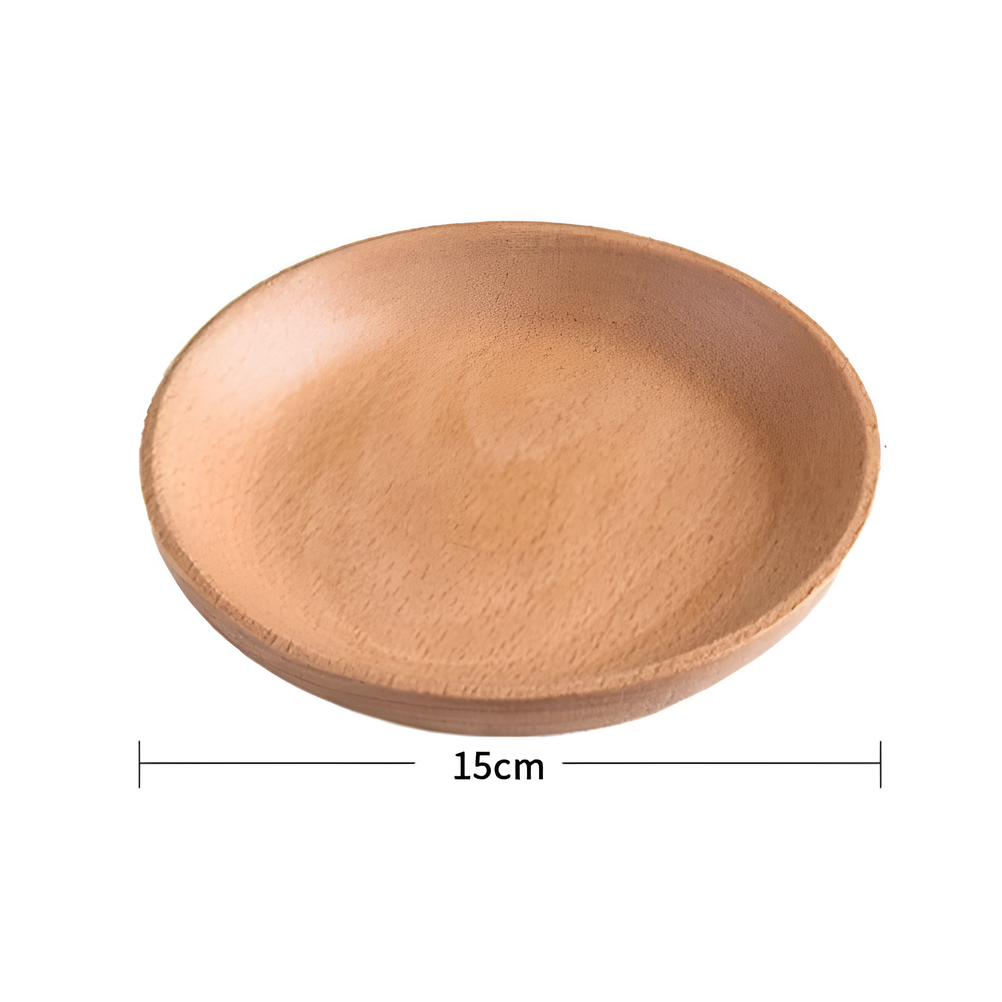 Plato Artesanal de Madera de Nogal