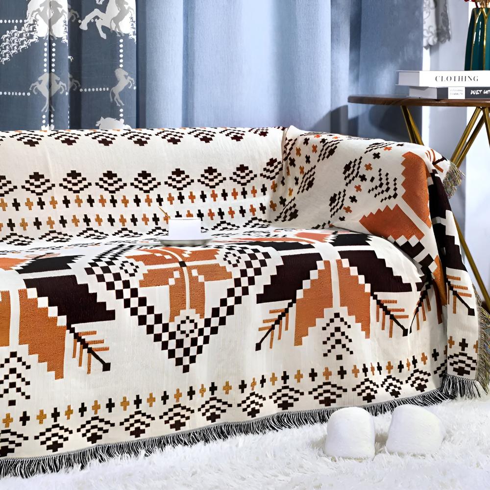 Marokkanische Boho-Muster Picknickdecke