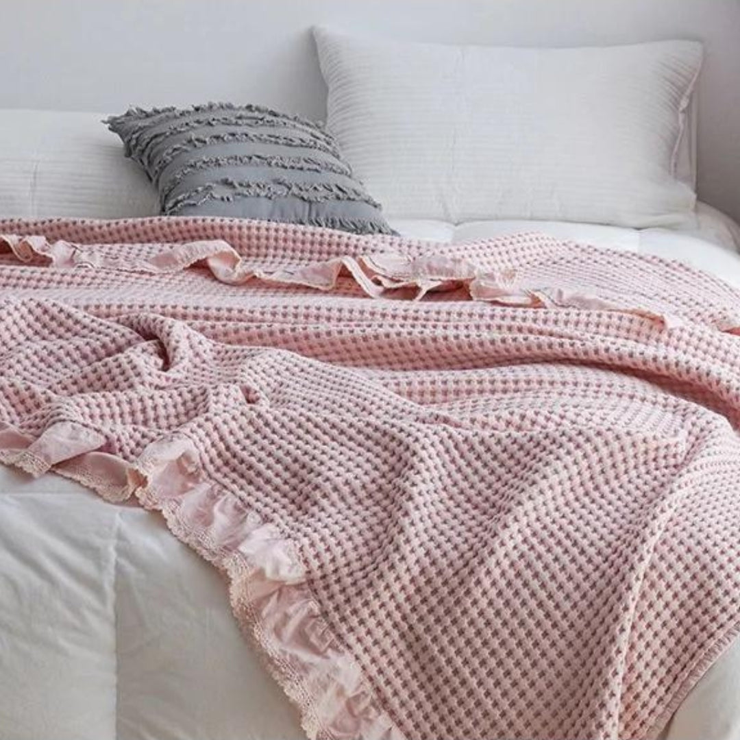 Olivia Waffel-Plaiddecke