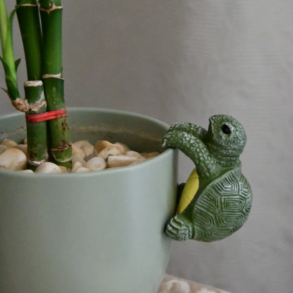 Arden Hängende Schildkröten-Harztopf-Ornament