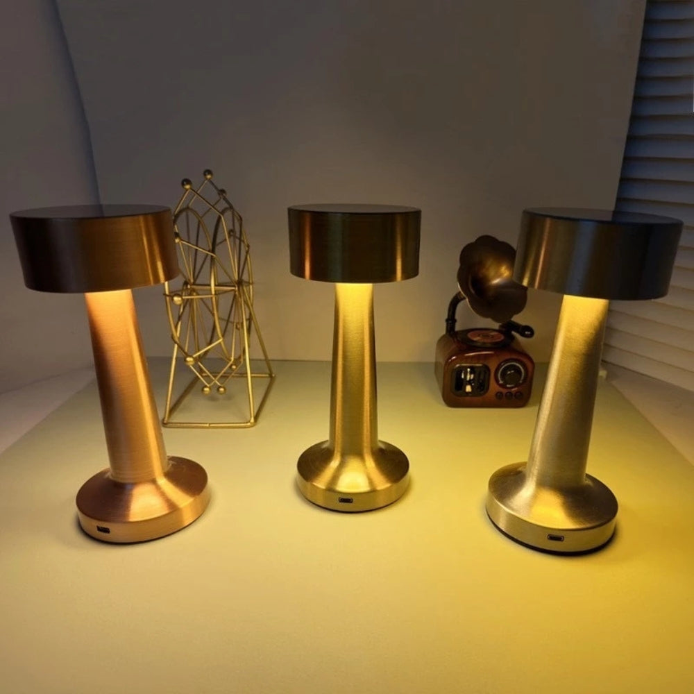 Lámpara de Escritorio Portátil de Aluminio LED Aurelia