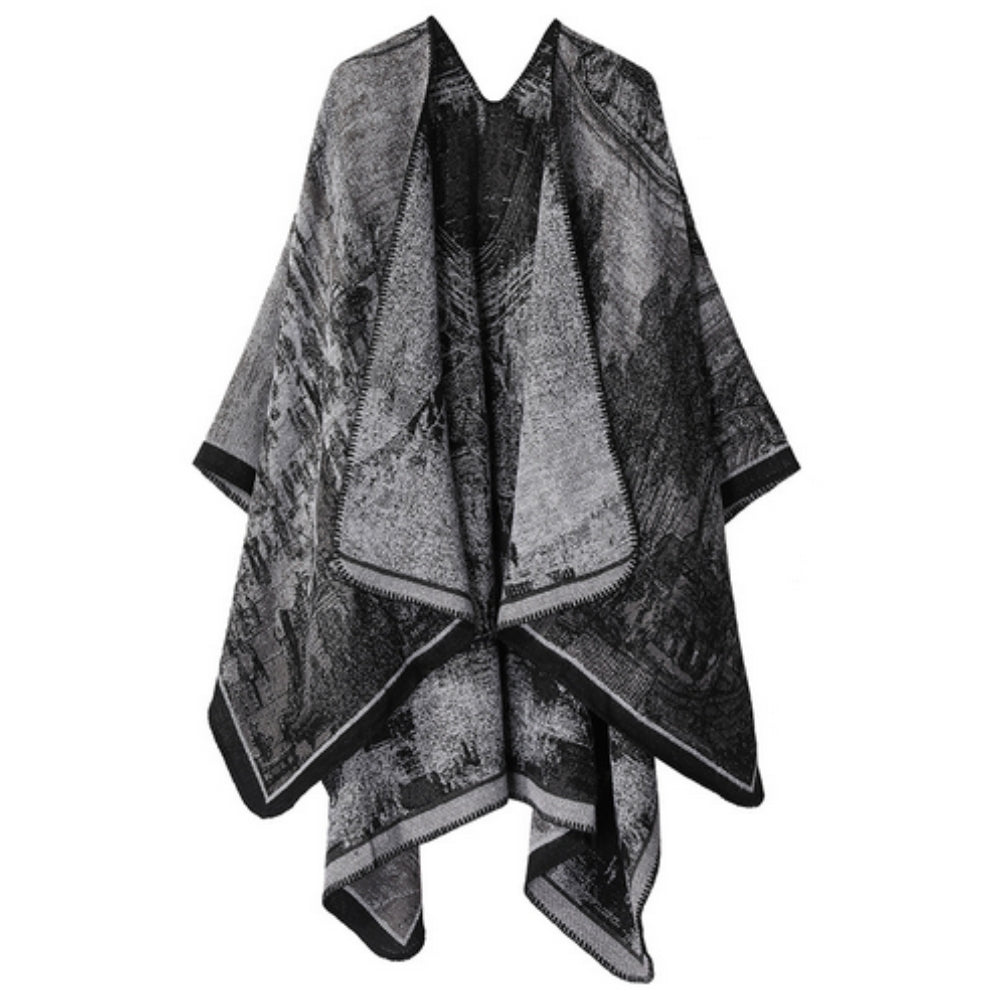 Barock Boho Unisex Cardigan-Schal