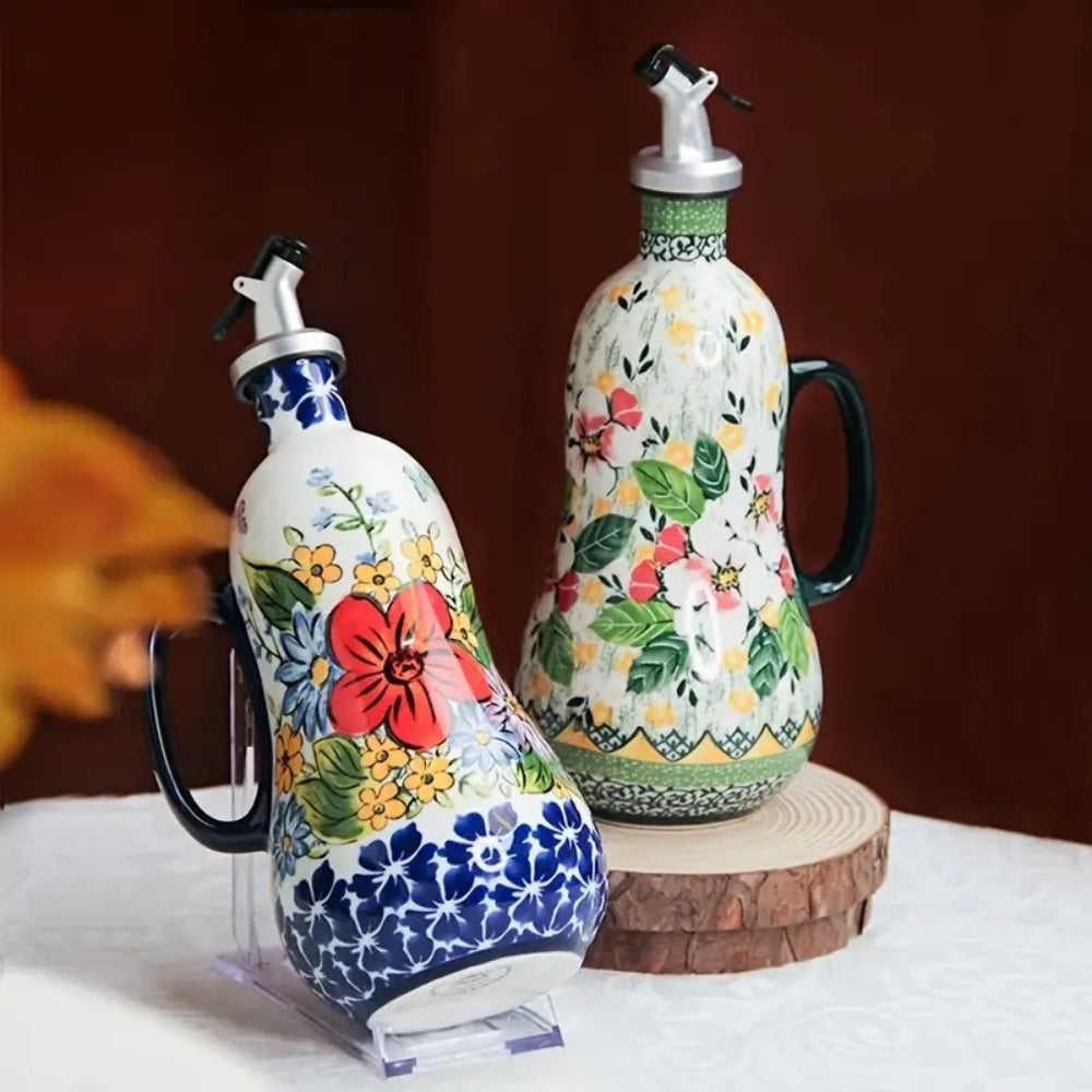 Dispensador de Aceite Cerámico Bloom Pour