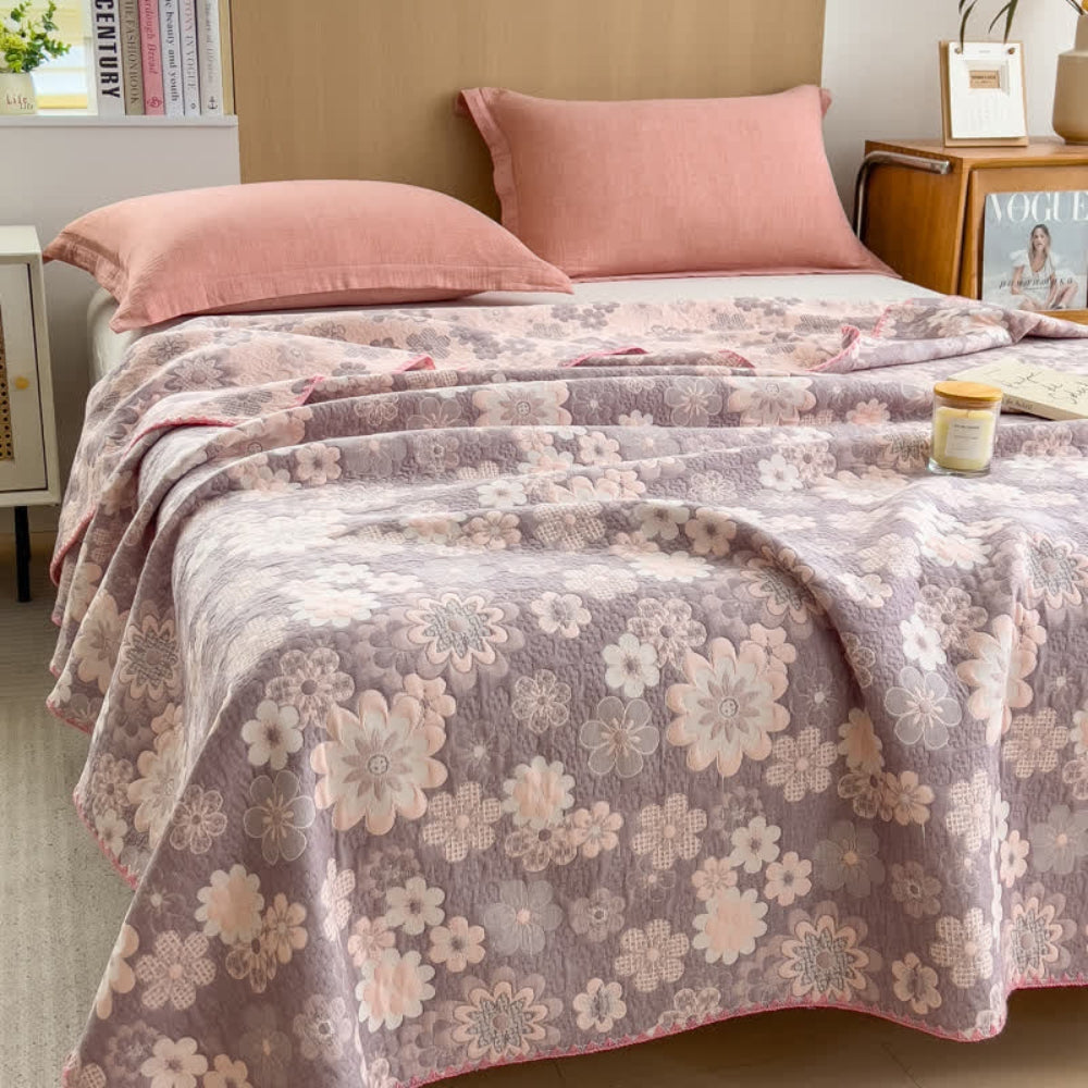 Bavlněná mušelínová deka Reverie Floral