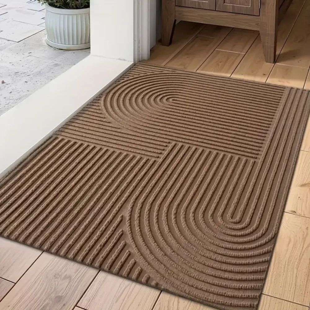 Paillasson à lignes courbes