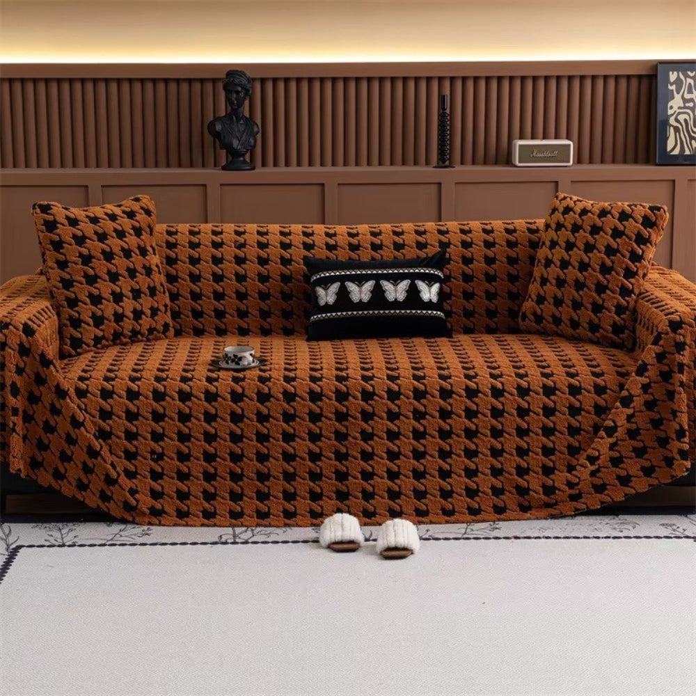 Funda de sofá Cavalli Houndstooth plush