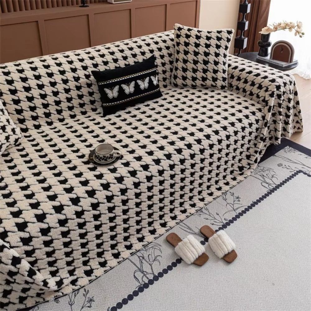 Funda de sofá Cavalli Houndstooth plush