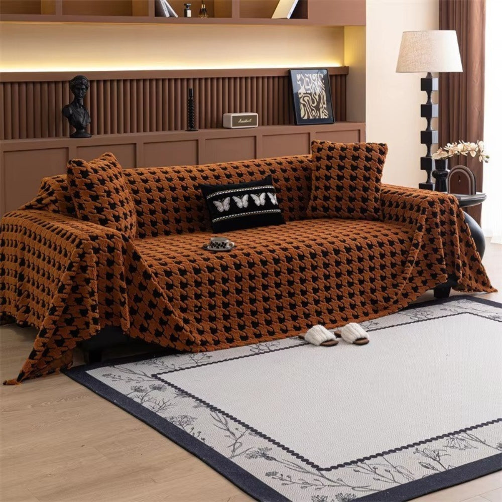 Funda de sofá Cavalli Houndstooth plush