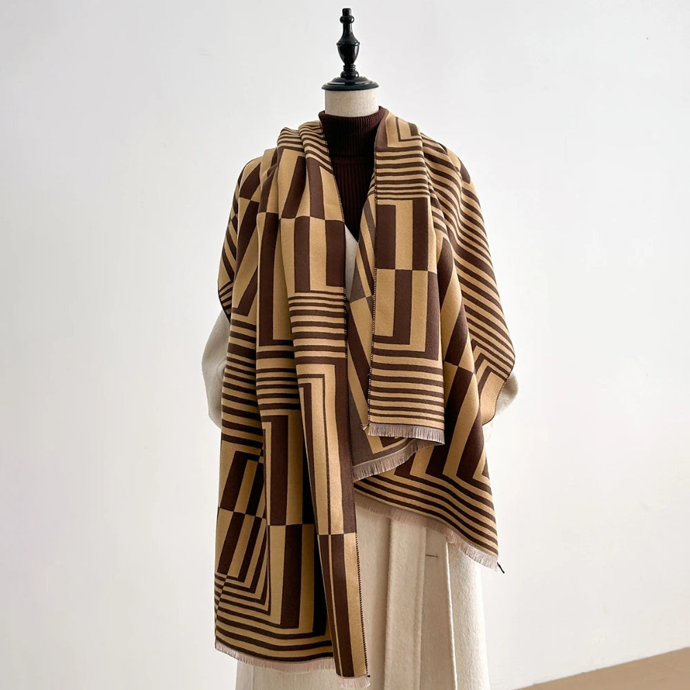 Schicker Illusionsstil Schal