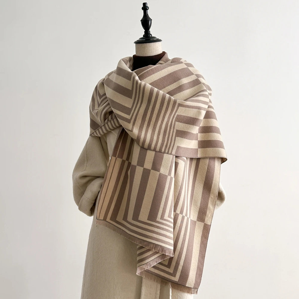 Schicker Illusionsstil Schal