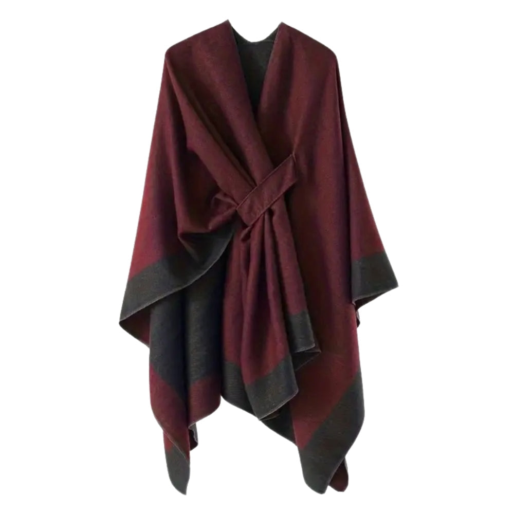 Poncho elegante drapeado Emiree