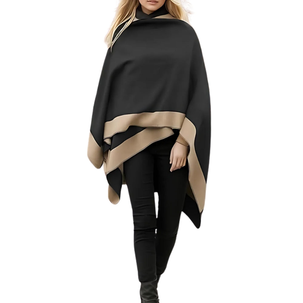 Poncho elegante drapeado Emiree