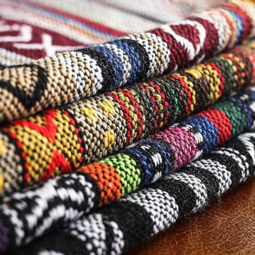 Ethnischer Boho Geometrischer Kissenbezug