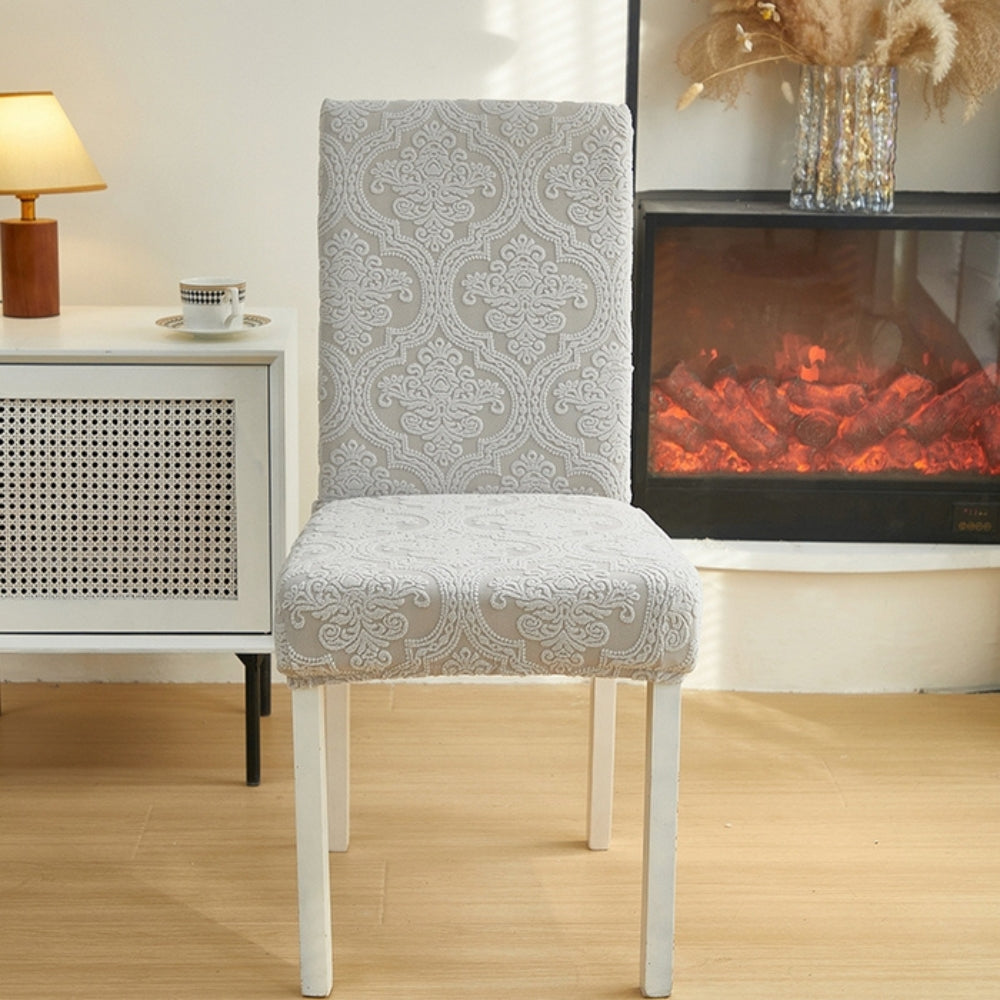 Evona Elegante Jacquard Stuhl Sitzbezug