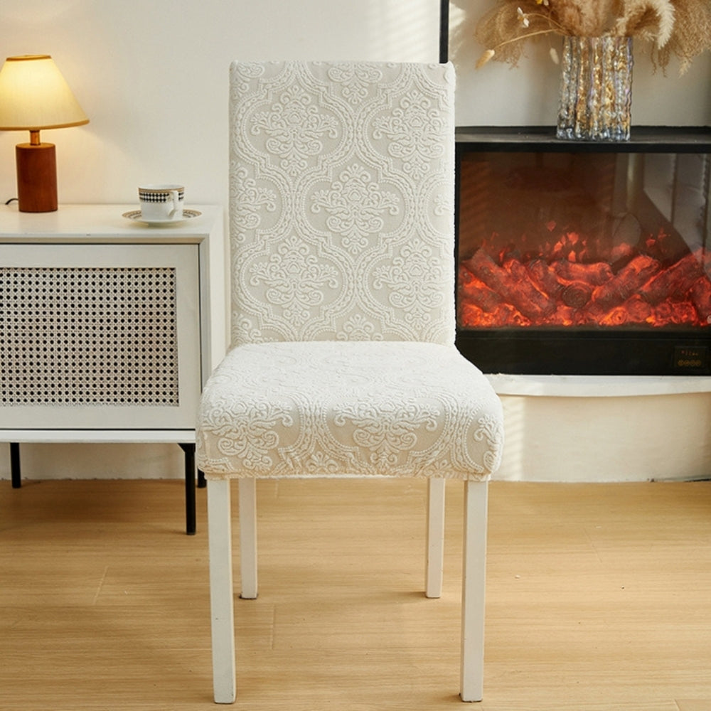 Evona Elegante Jacquard Stuhl Sitzbezug