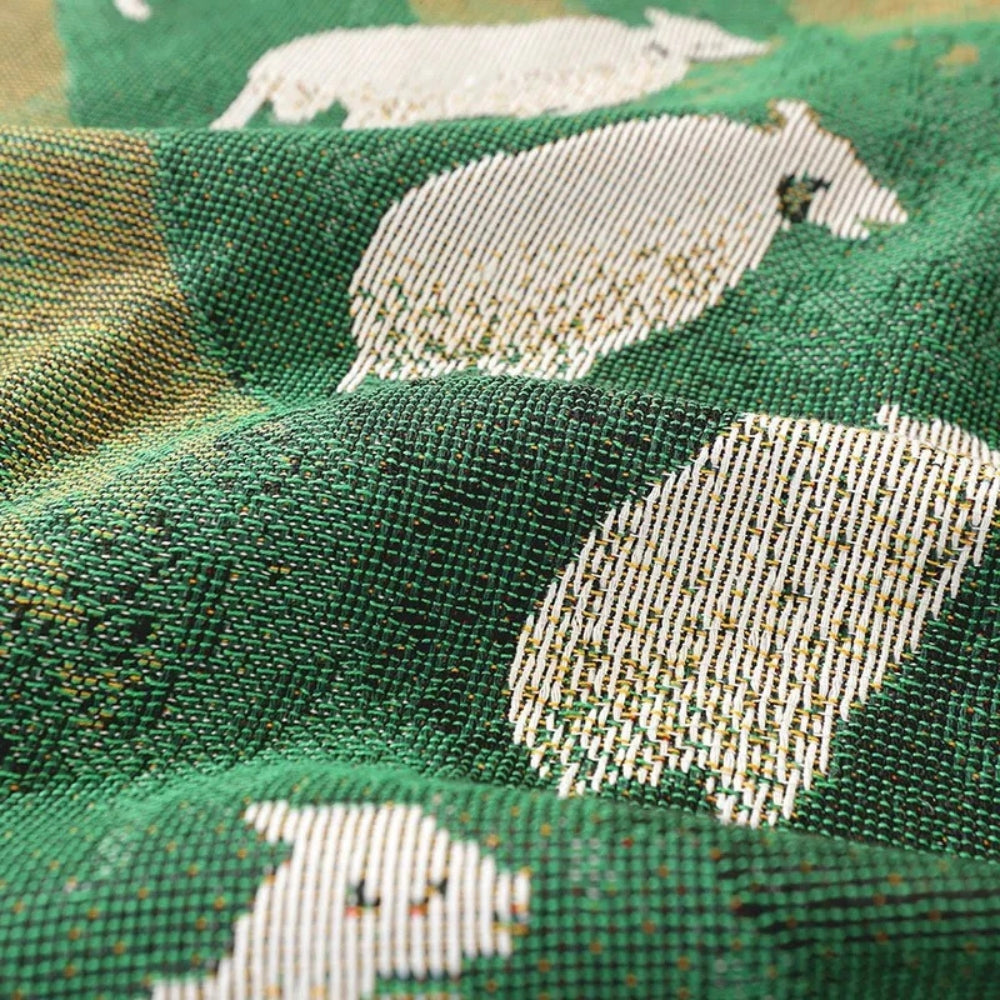 Frida Sheep Gewebte Plaiddecke