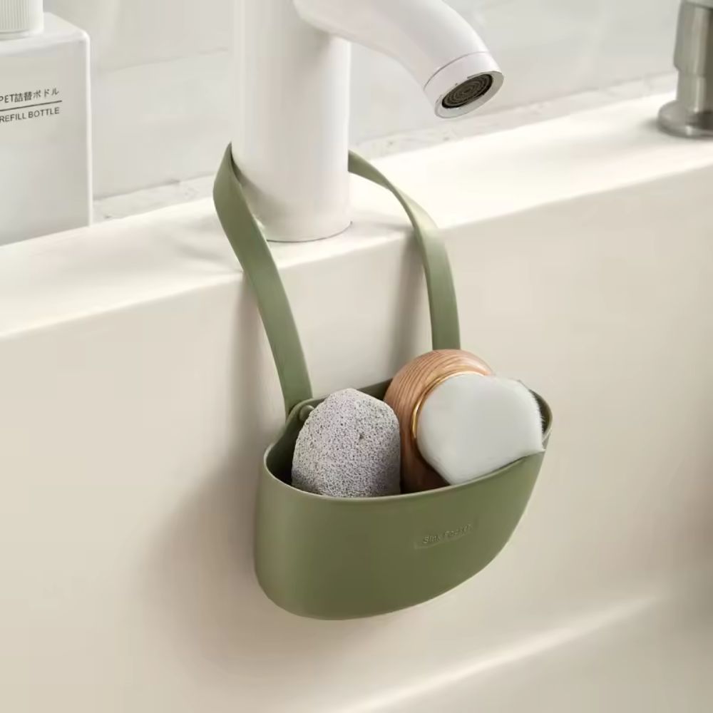 Hanging Silicone Dish Drainer Organiser