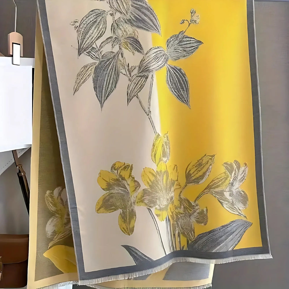 Iris Blumenweicher Schal
