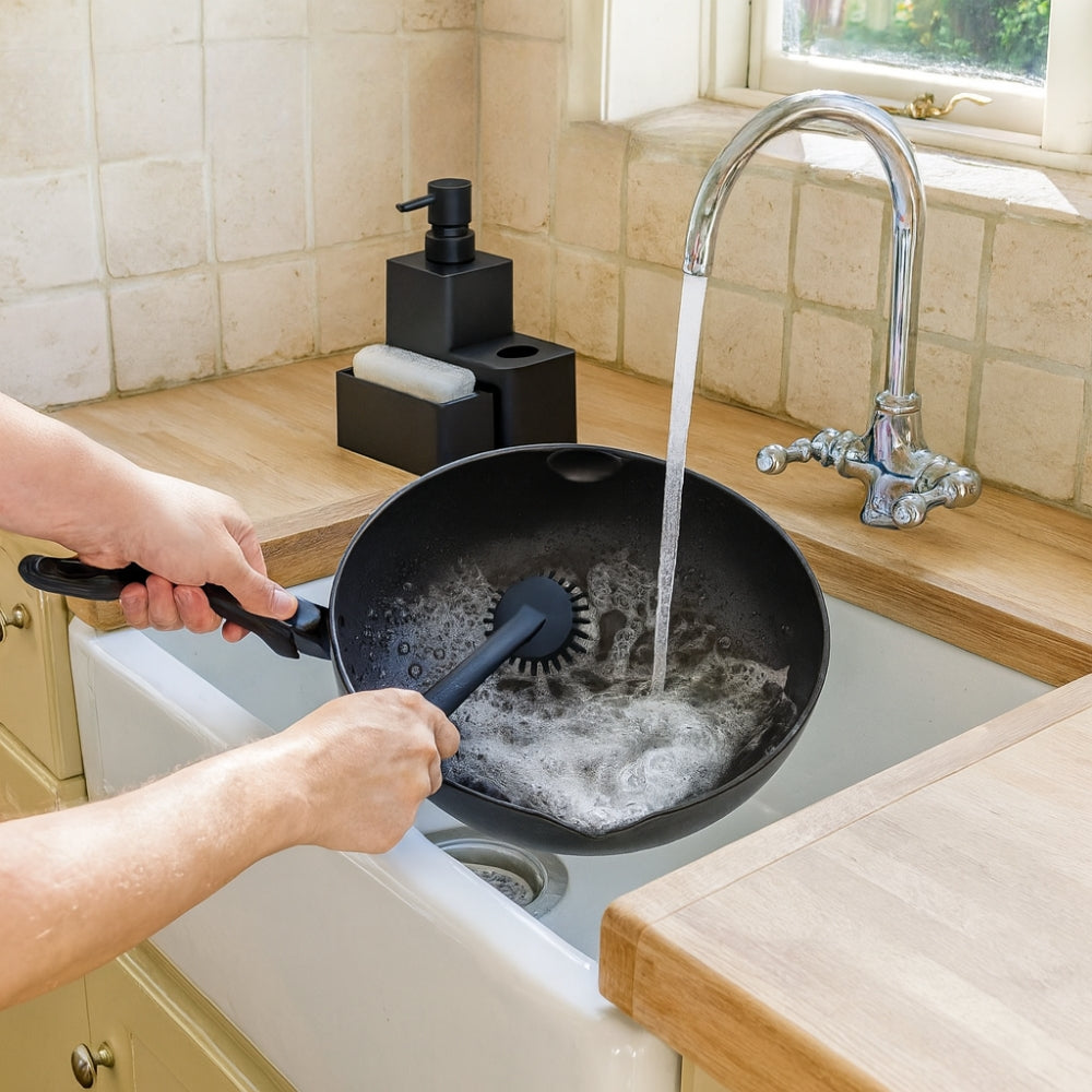Modernes Waschbecken-Essentials Trio