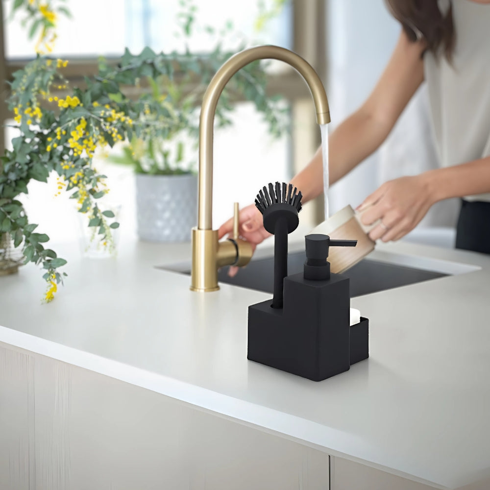 Modernes Waschbecken-Essentials Trio