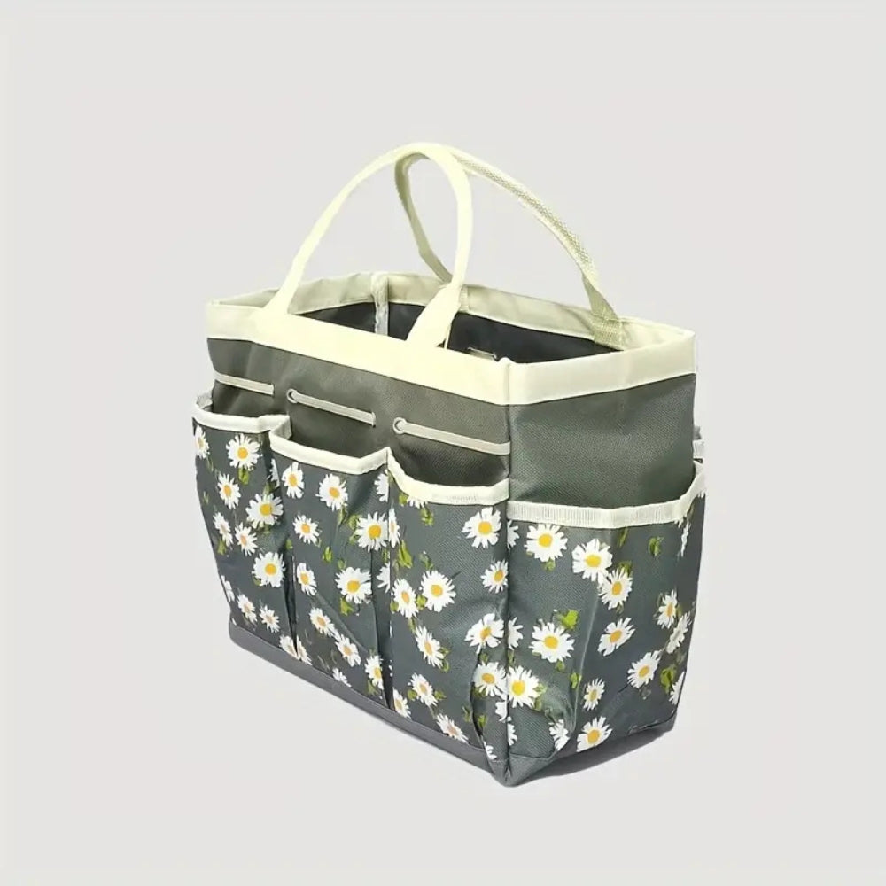 Oxford Blumen Gartenwerkzeug-Organizer-Tasche