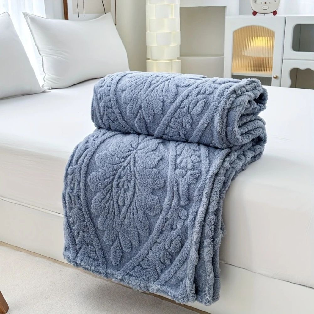 Paris Gewebte Jacquard Fleece-Decke