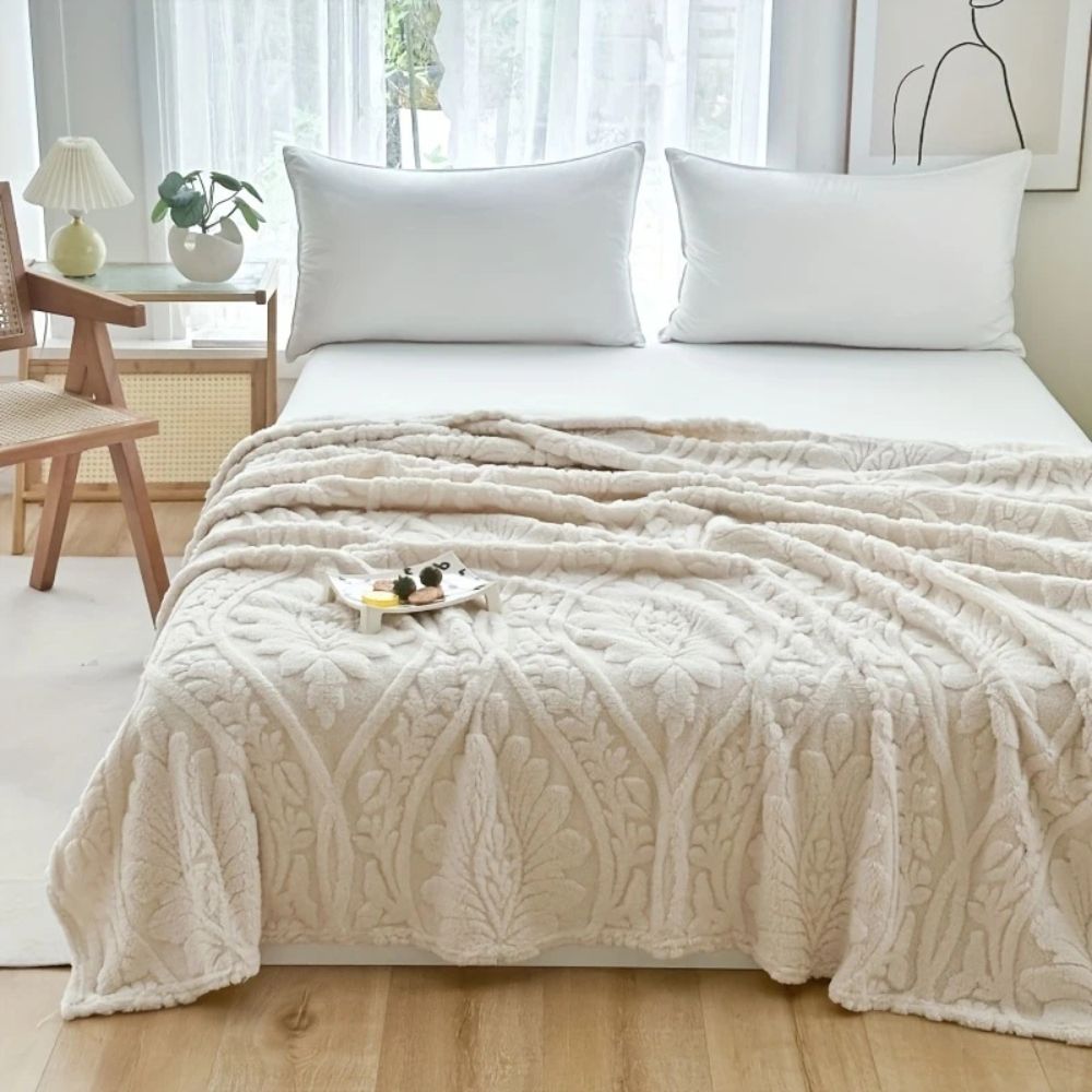 Paris Gewebte Jacquard Fleece-Decke