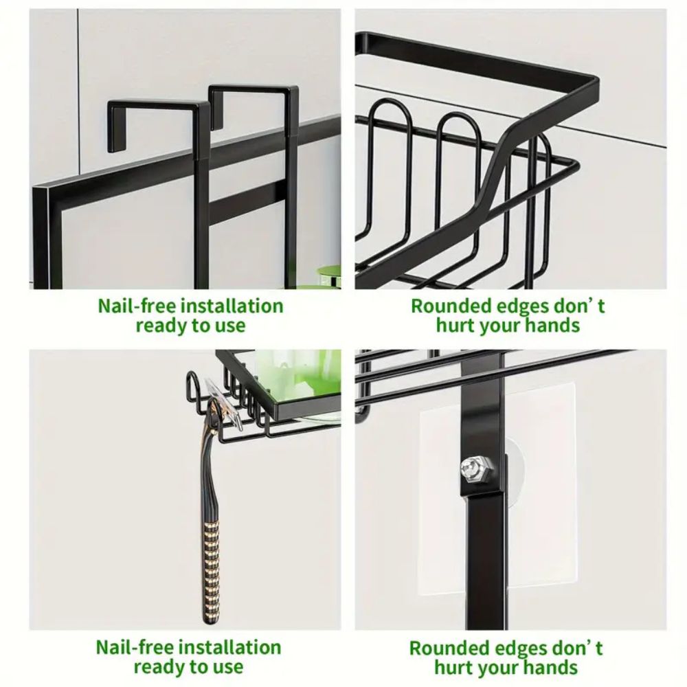 Organizador colgante de baño de acceso rápido