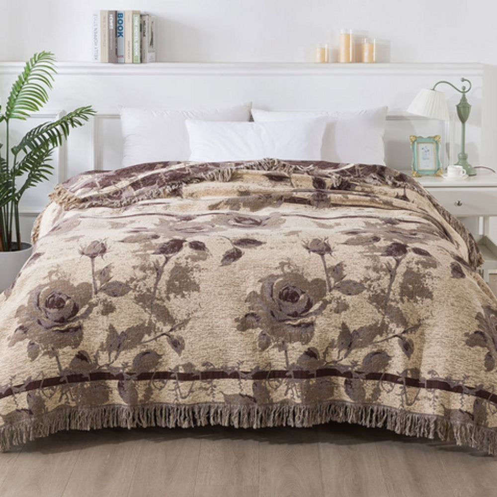 Manta de Algodón Rosewood Grace