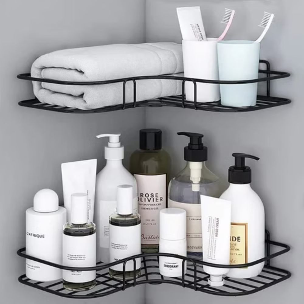 Organisateur d'Angle de Douche pour Rangement de Salle de Bain