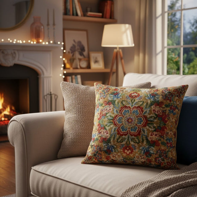 Crafted comfort, timeless charm 🌸
Our embroidered floral cushion brings color, texture, and cozin...