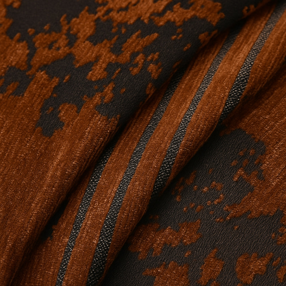 Funda de sofá con patrón de líneas en mosaico