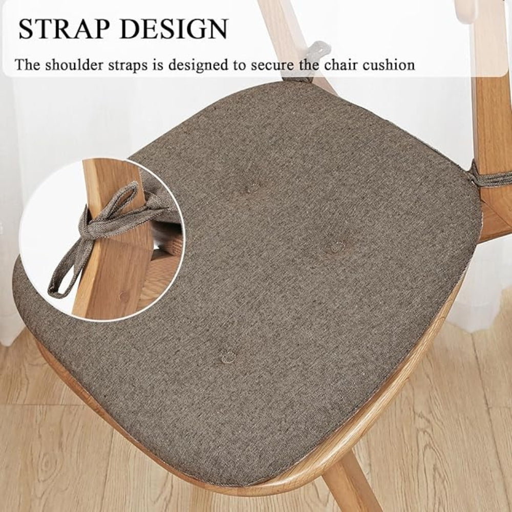 Velarre Zen Luxus Gefloster Stuhlkissen
