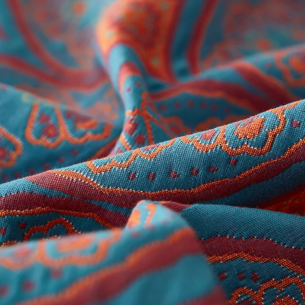 Coperta Estiva Reversibile in Cotone Velina