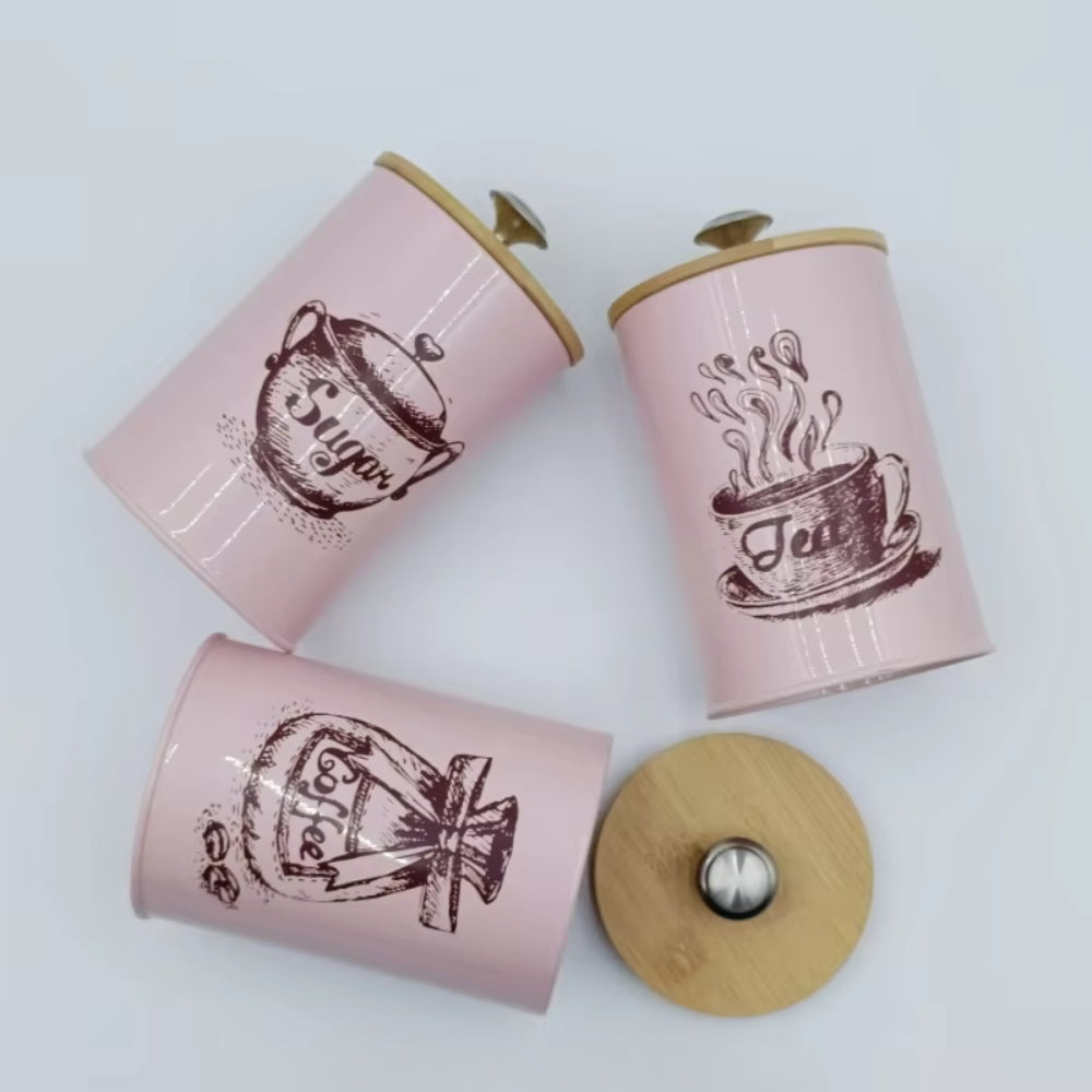 Envase Hermético de Hierro | Set de 3 piezas