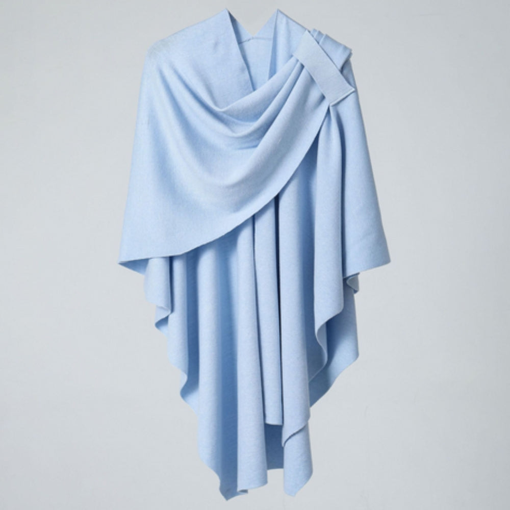 Virelli Poncho Leichter Schal-Mantel