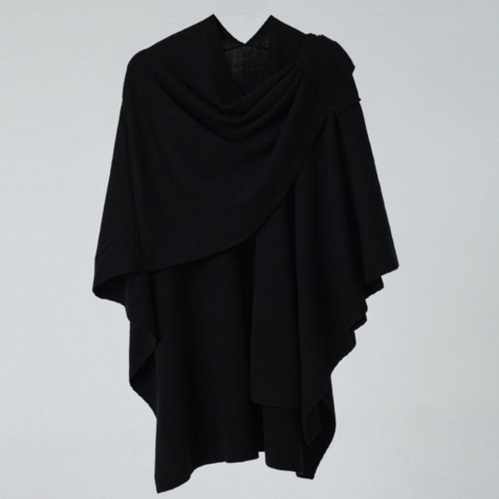 Virelli Poncho Leichter Schal-Mantel