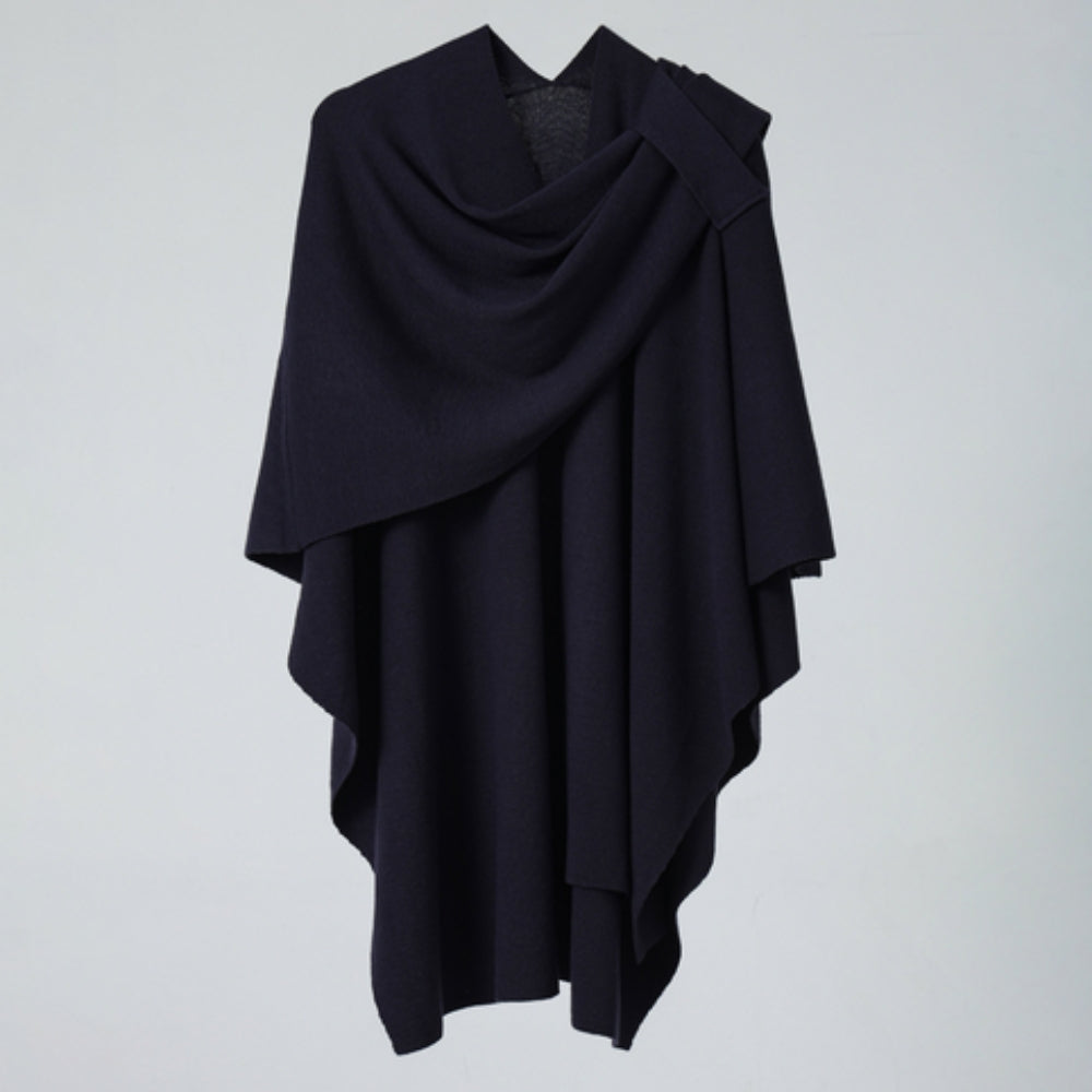 Virelli Poncho Leichter Schal-Mantel