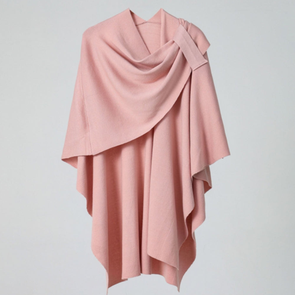 Virelli Poncho Leichter Schal-Mantel