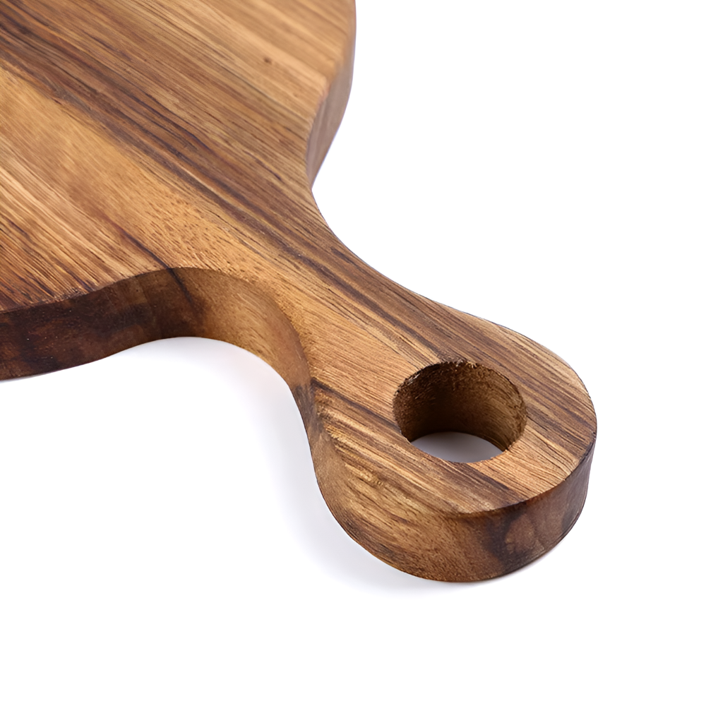 Handwerkliches Holz Servierbrett