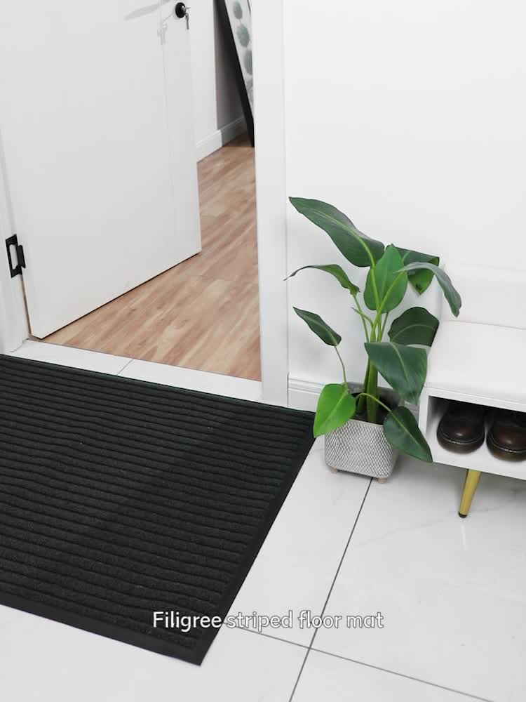 All-Season Door Mat for Indoor and Outdoor - WeatherGuard Pro