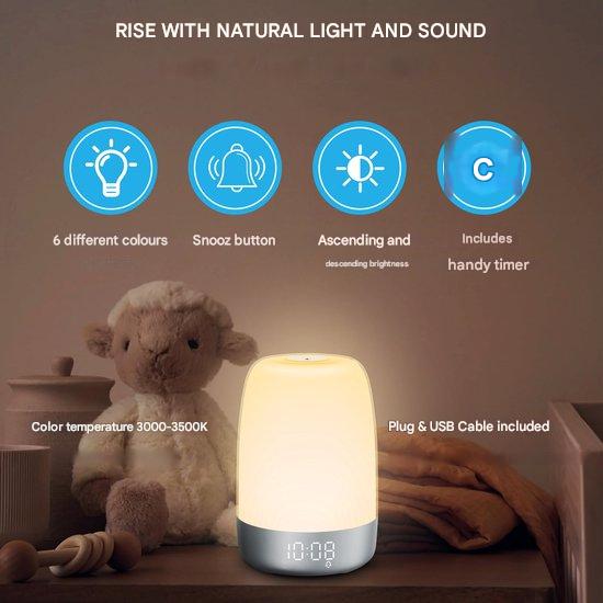 Luz para Despertar Aurora con Sonidos Naturales