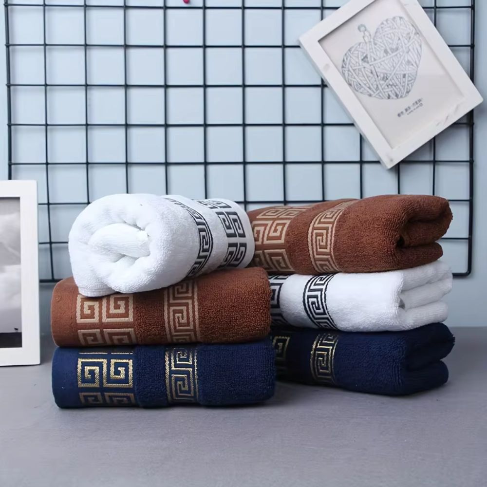 Hommfer – Lot de serviettes en coton | 2 pièces