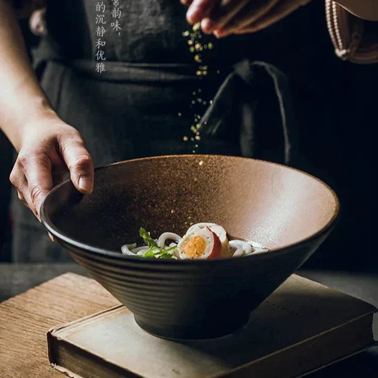 Tazón para ramen de cerámica japonesa artesanal | Virelle Maison