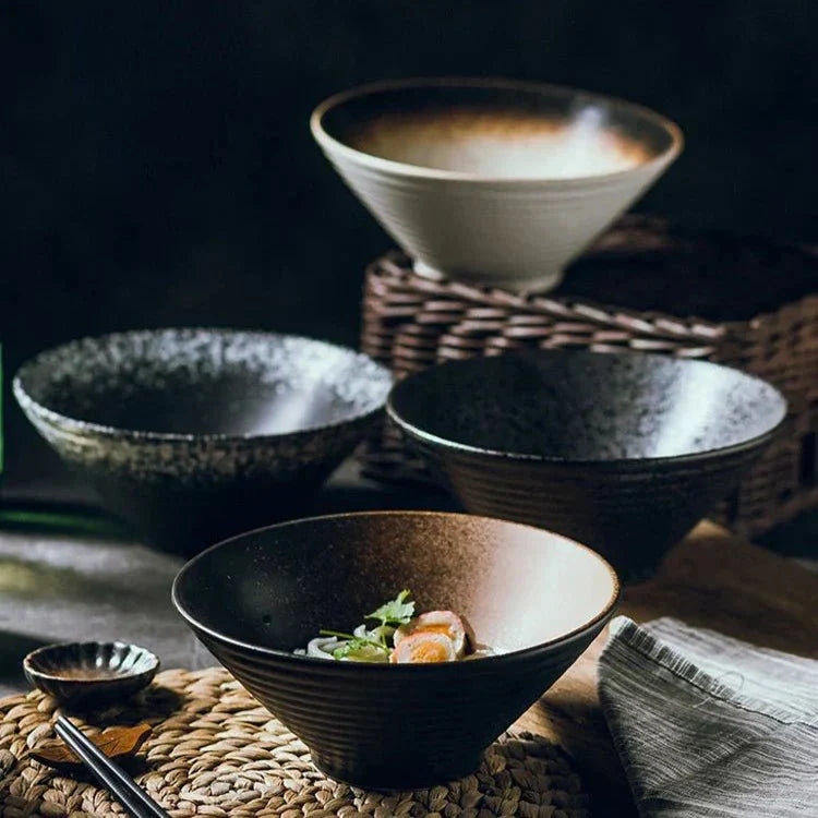 Tazón para ramen de cerámica japonesa artesanal | Virelle Maison