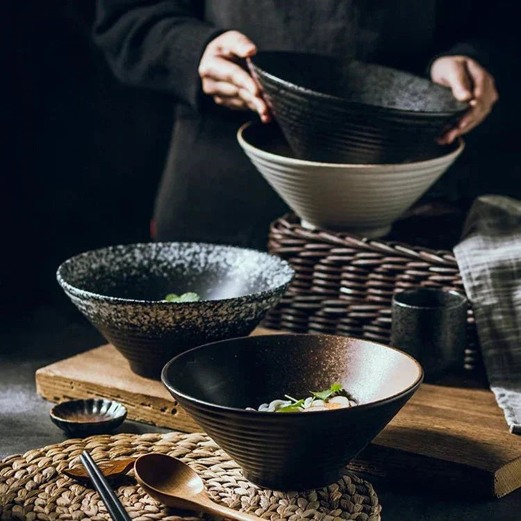 Tazón para ramen de cerámica japonesa artesanal | Virelle Maison