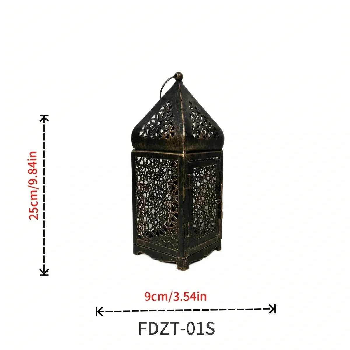 Bronze Vintage Lantern - Victor